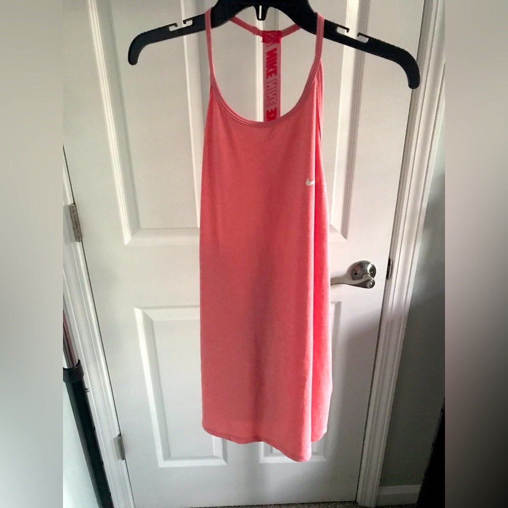 Nike cut out racer back tank